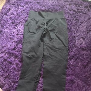 Black High-Waisted Leggings